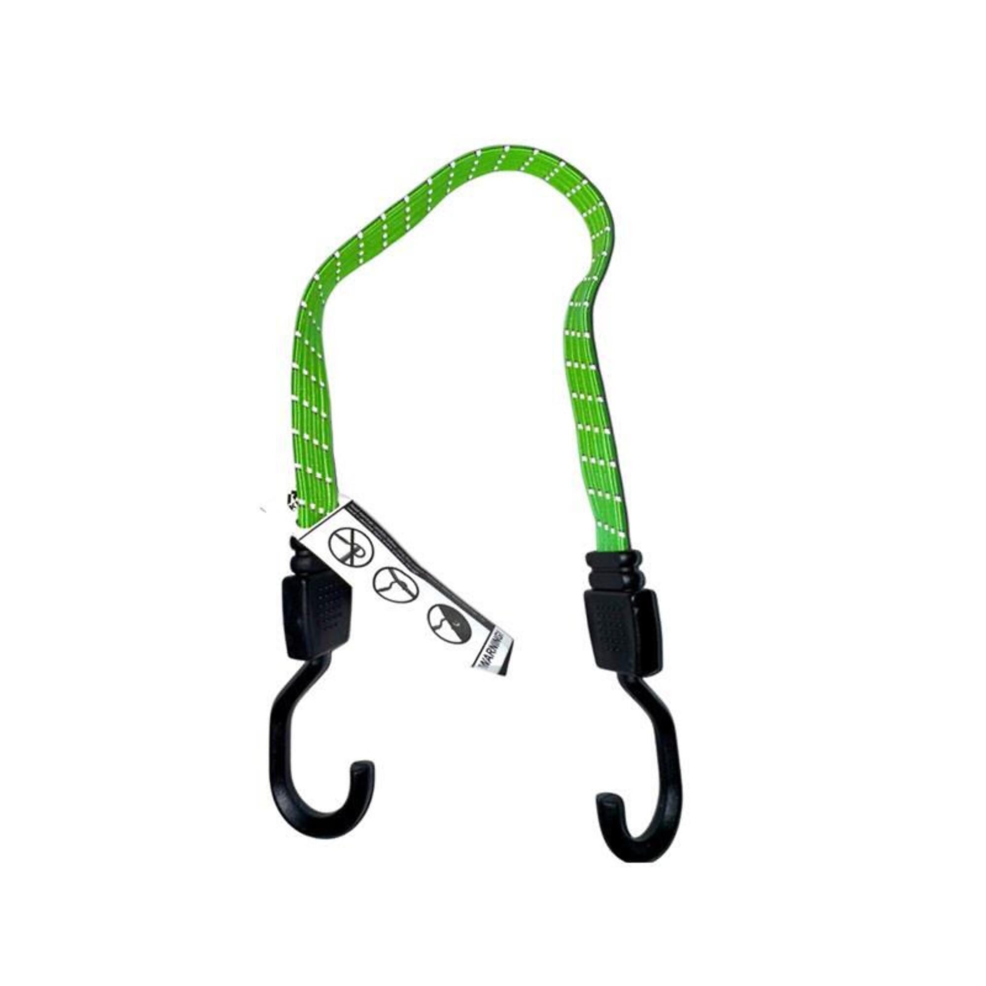 Kuma, 24in. Flat Bungee 2pk - Reflective, Coated Hooks, Straps (qty.) 2 Model# GF0224-R